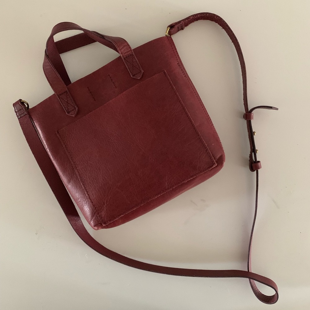Madewell Small Transport Crossbody in Cognac